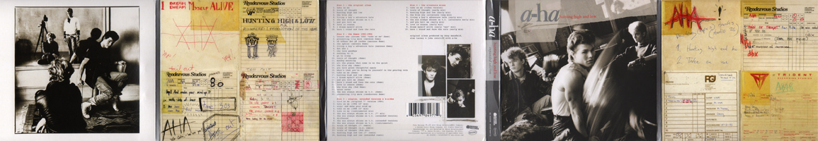 Hunting High and Low Expanded Edition (front sleeve)