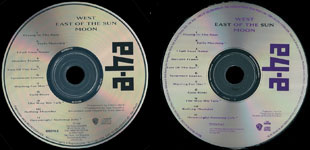 East Of The Sun West Of The Moon Brazil pressing 1 and 2 - disc