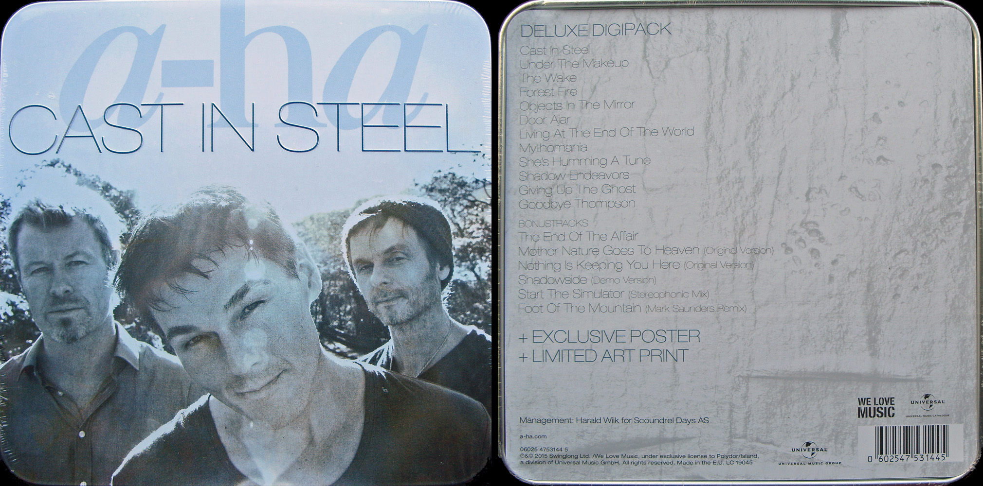 Cast In Steel limited box - click to enlarge