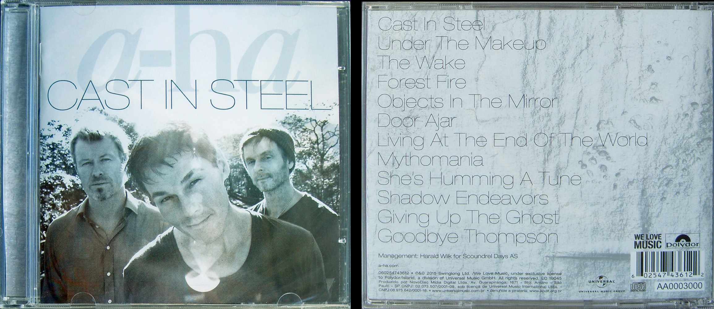 Cast In Steel Brazil CD - click to enlarge