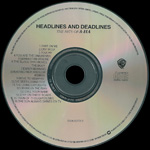 Headlines and Deadlines Korean second pressing (disc)