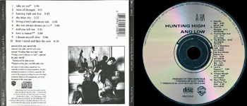 Hunting High And Low Brazilian Videolar first pressing