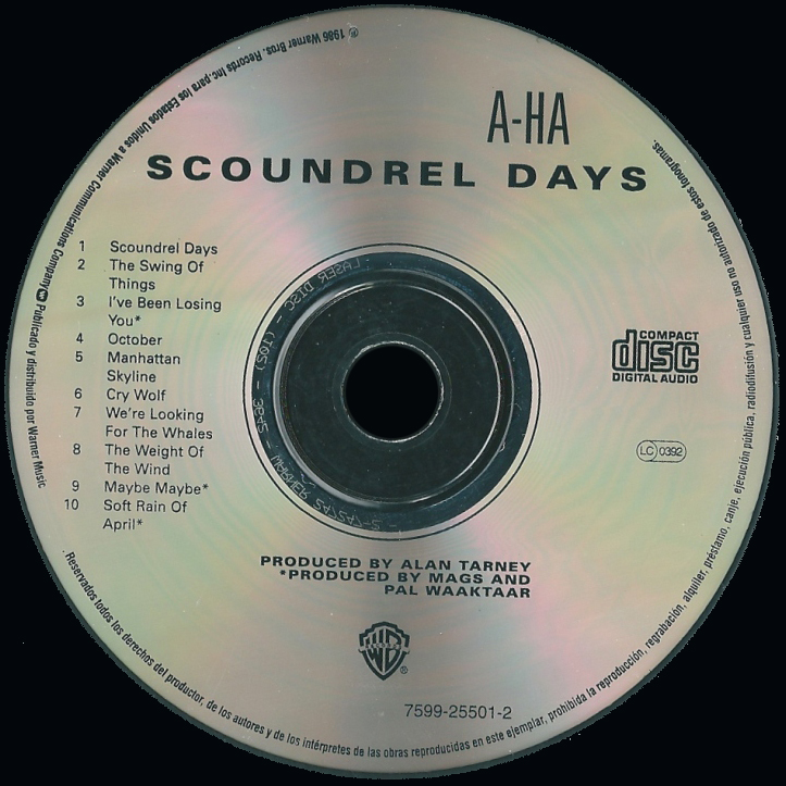 Doble Dois - Hunting High And Low / Scoundrel Days Chile Disc 2 - click to enlarge
