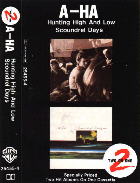 Hunting High And Low / Scoundrel Days Australian Cassette