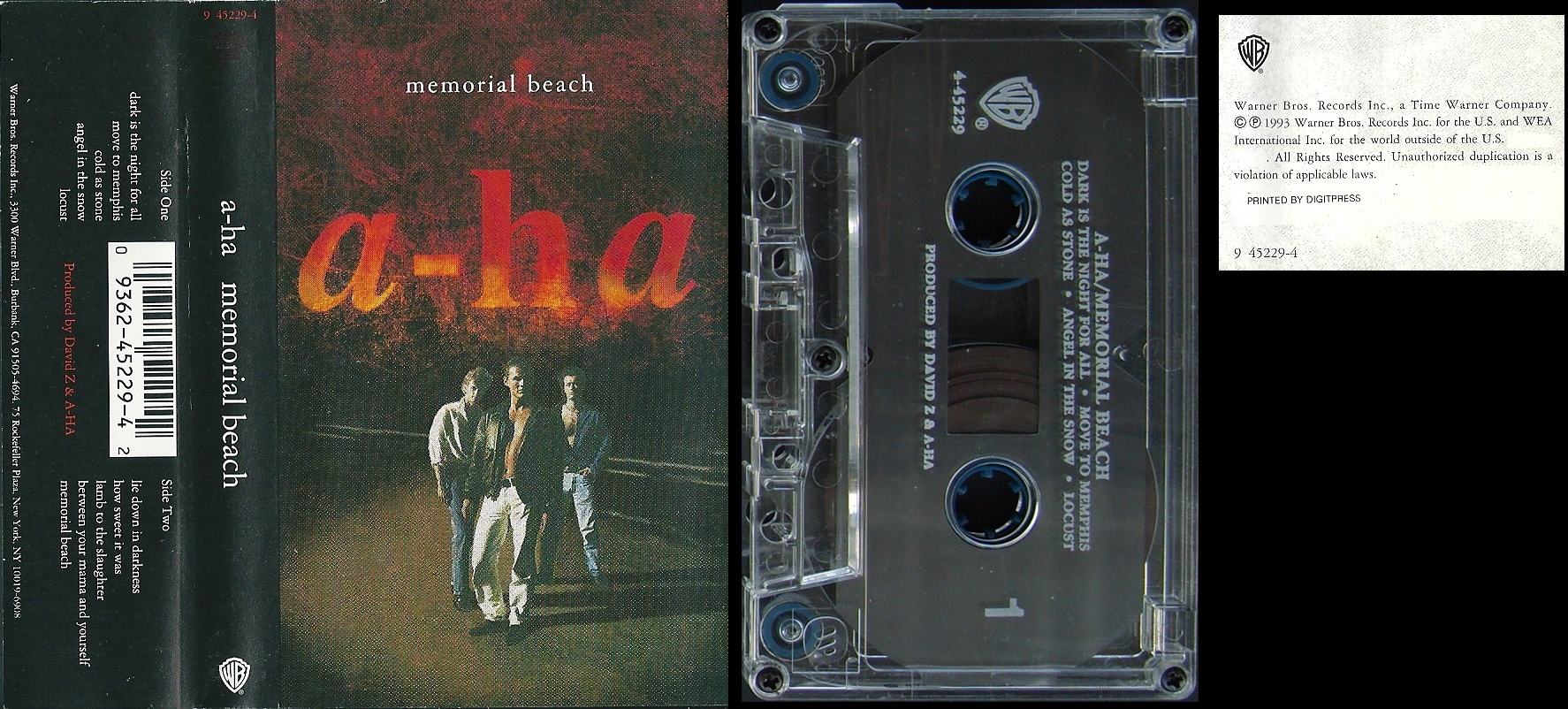 Memorial Beach USA cassette - click to enlarge