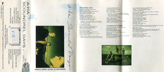 Scoundrel Days Indonesian cassette