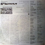 The Living Daylights Original Motion Picture Soundtrack Japan promo LP lyric sheet