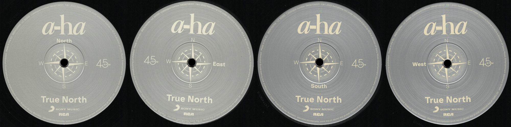 True North - LP labels