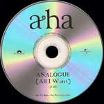 Analogue - 1 track German promo disc