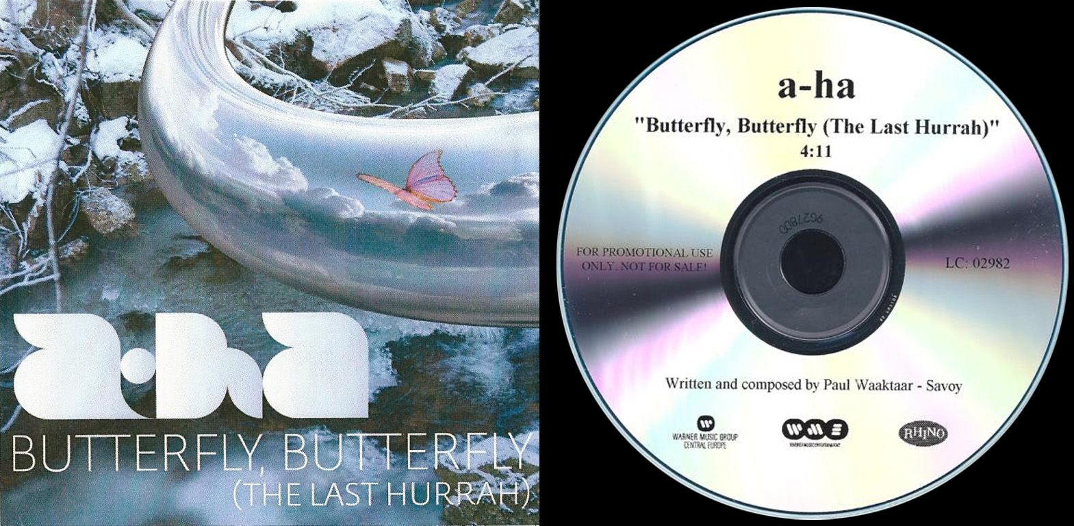 Butterfly German promo CD - click to enlarge