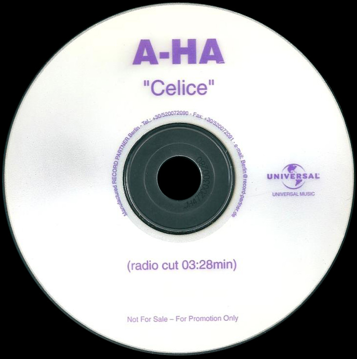 Celice German promo CD - click to enlarge