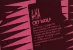Cry Wolf Brazilian promo 12" - section of sleeve