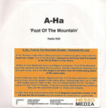 Foot Of The Mountain UK promo with orange sticker
