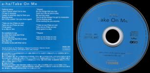 Take On Me Japanese 3" promo CD