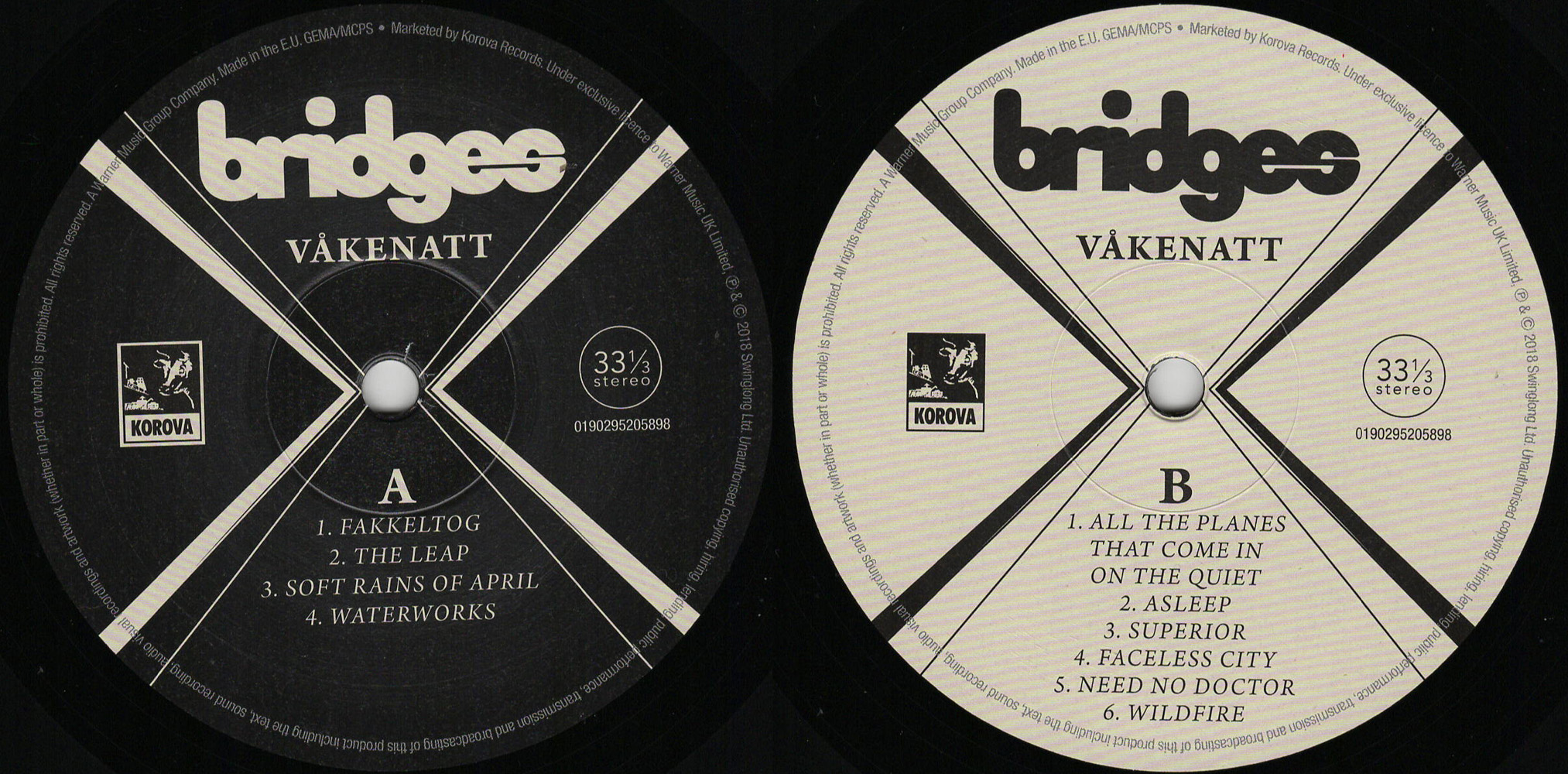 Bridges - Våkenatt - discs