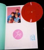 Japanese Red Flexi Disc with booklet