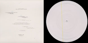 A Dot Of Black In The Blue Of Your Bliss - test pressing