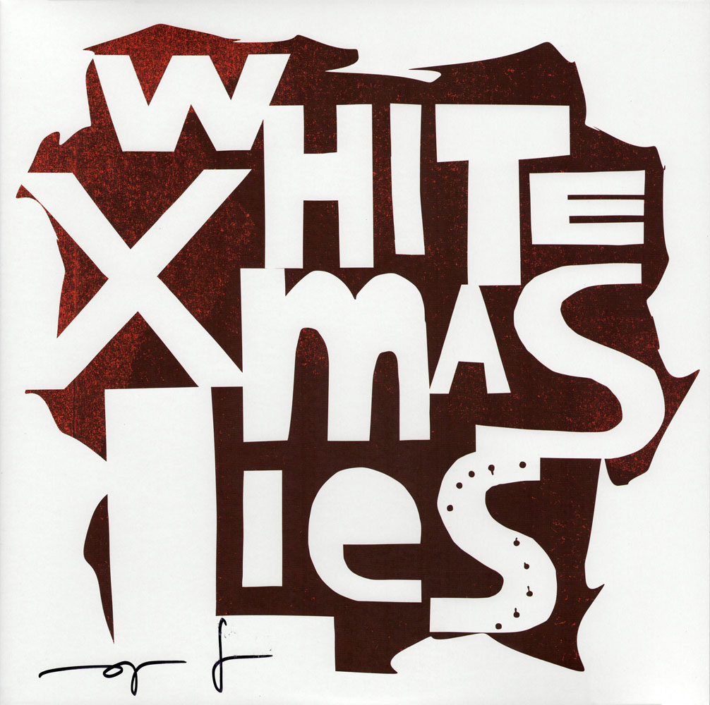 White Xmas Lies LP front