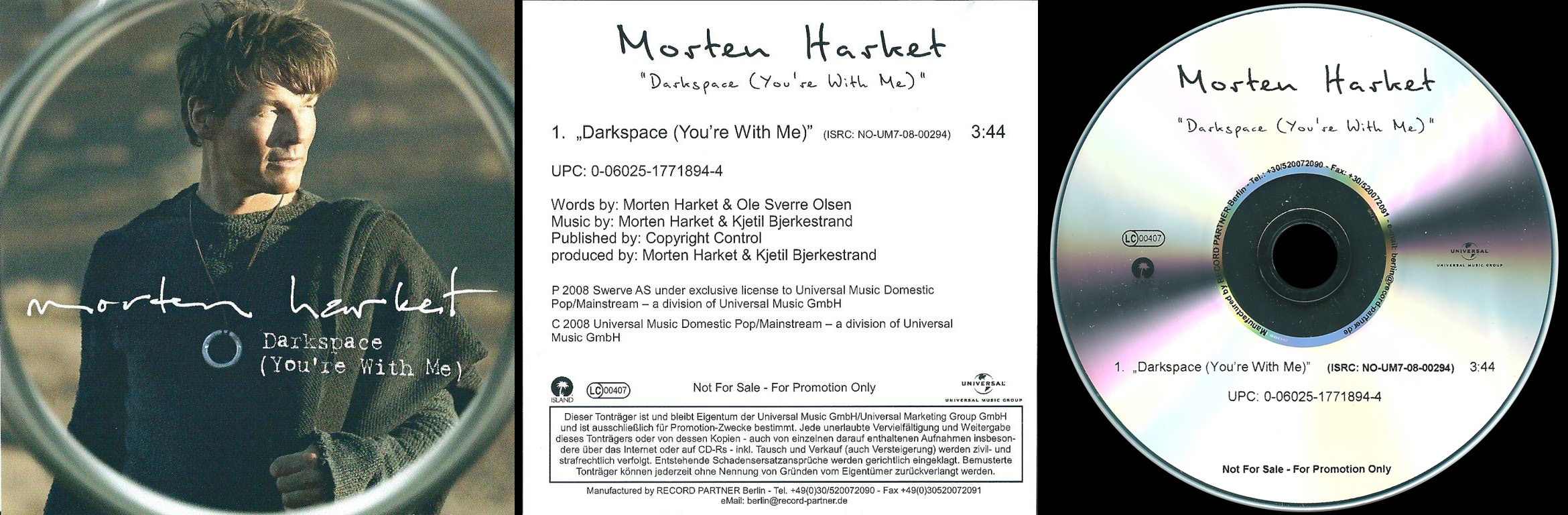 Morten Harket - Darkspace