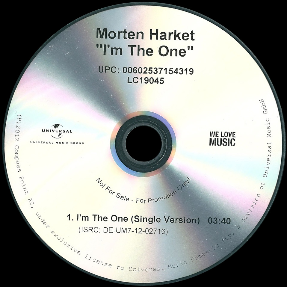 I'm The One German promo CD - click to enlarge