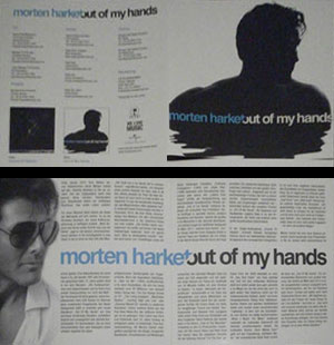 Out Of My Hands German promo press folder